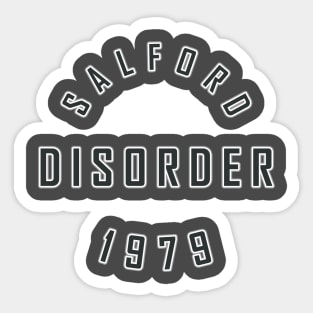 DISORDER SALFORD 1979 Sticker